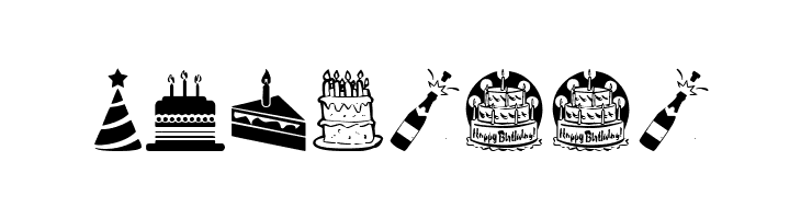 Happy Birthday  Free Fonts Download