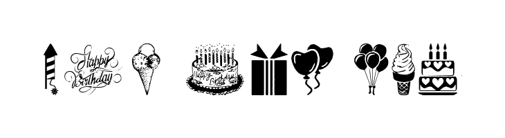 Happy Birthday  Free Fonts Download