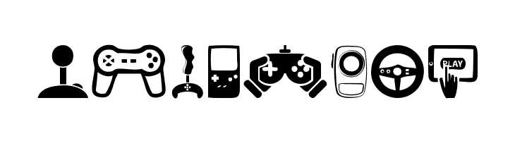video games  Free Fonts Download