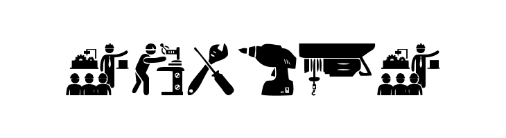 Industrial Worker  Free Fonts Download