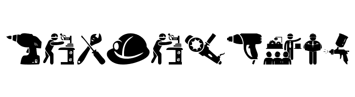 Industrial Worker  Free Fonts Download
