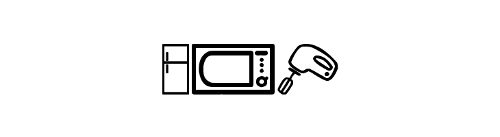 Home Appliances  Free Fonts Download