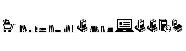 Library  Free Fonts Download