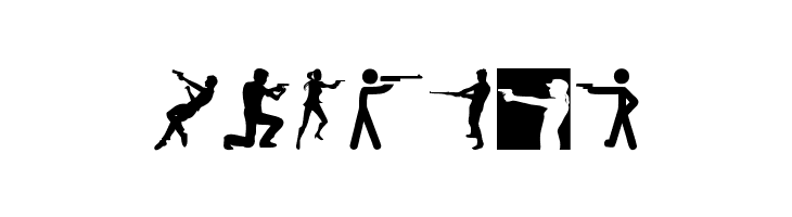 Shooter  Free Fonts Download