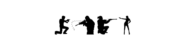 Shooter  Free Fonts Download