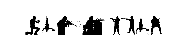 Shooter  Free Fonts Download