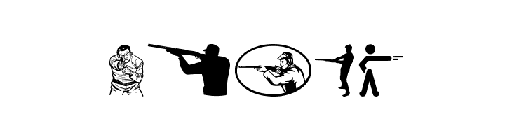 Shooter  Free Fonts Download