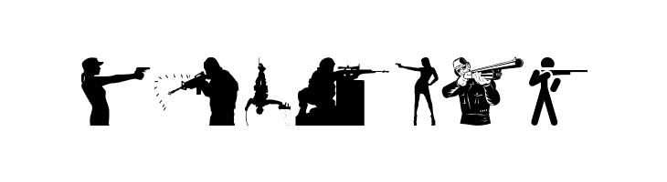 Shooter  Free Fonts Download