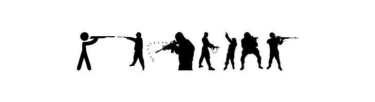 Shooter  Free Fonts Download