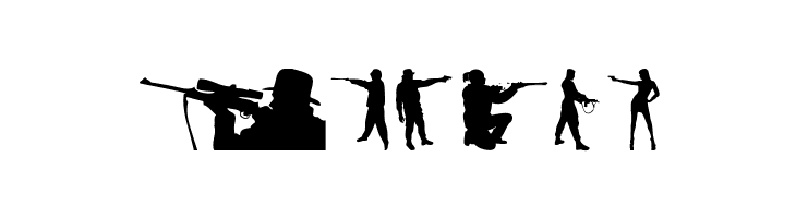 Shooter  Free Fonts Download