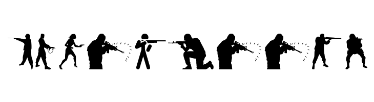 Shooter  Free Fonts Download