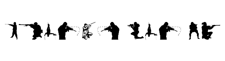 Shooter  Free Fonts Download