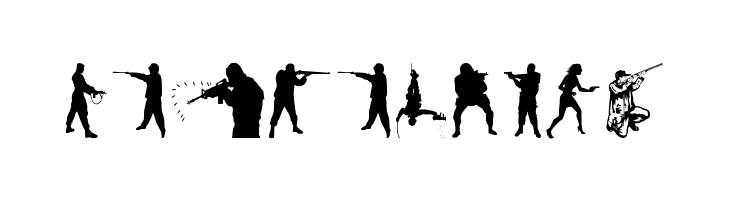 Shooter  Free Fonts Download