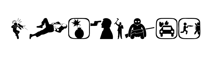 Violence  Free Fonts Download