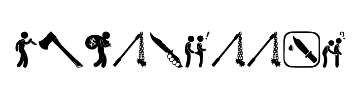 Violence  Free Fonts Download