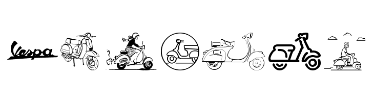 Vespa  Free Fonts Download
