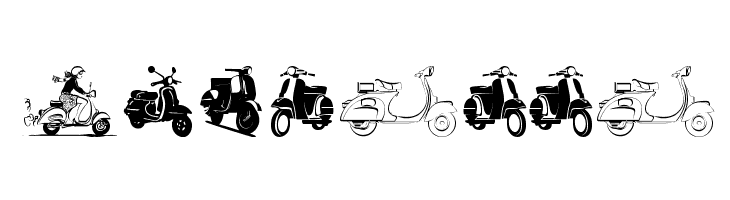 Vespa  Free Fonts Download