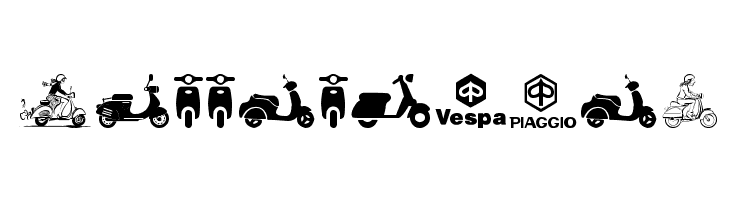 Vespa  Free Fonts Download
