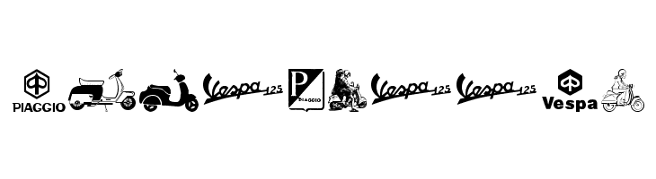 Vespa  Free Fonts Download