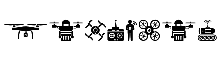 drone  Free Fonts Download