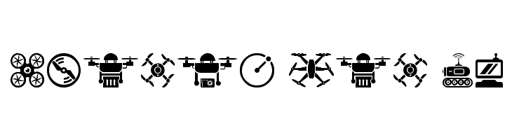drone  Free Fonts Download