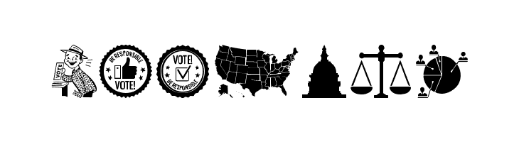 us election  Free Fonts Download