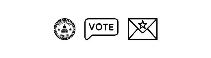 us election  Free Fonts Download