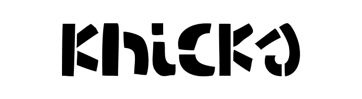 WOODCUTTER ARMY [Stencil]  Free Fonts Download