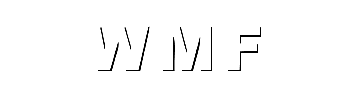 woodcutter invisible  Free Fonts Download