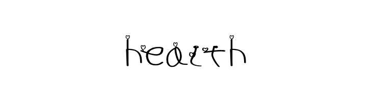KonKhmer_HEART PJ  Free Fonts Download