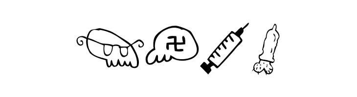 Woodcutter El d&iacute;a del juicio [rare Icons Font]  Free Fonts Download