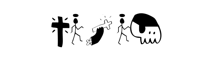 Woodcutter El d&iacute;a del juicio [rare Icons Font]  Free Fonts Download