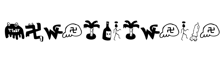 Woodcutter El día del juicio [rare Icons Font]  Free Fonts Download