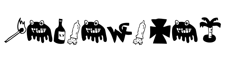 Woodcutter El día del juicio [rare Icons Font]  Free Fonts Download