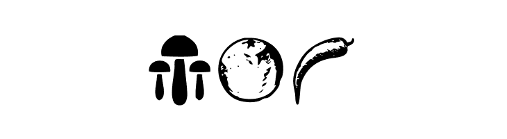 Vegetables  Free Fonts Download