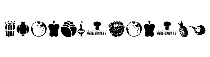 Vegetables  Free Fonts Download