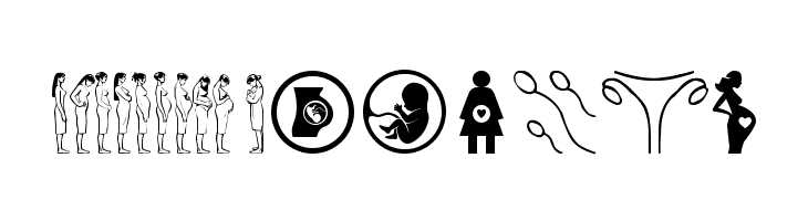Pregnancy  Free Fonts Download
