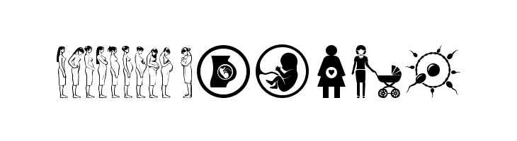Pregnancy  Free Fonts Download