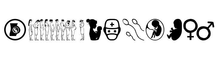 Pregnancy  Free Fonts Download