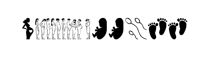 Pregnancy  Free Fonts Download