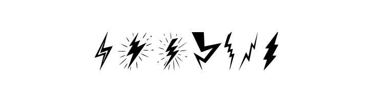 Lightning Bolt  Free Fonts Download
