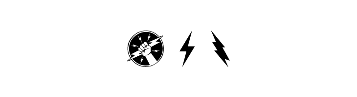 Lightning Bolt  Free Fonts Download
