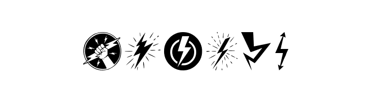 Lightning Bolt  Free Fonts Download