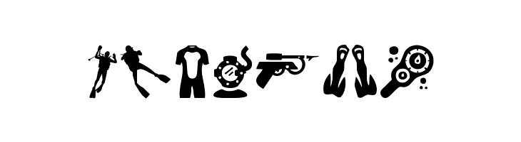 Diving  Free Fonts Download