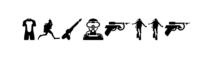 Diving  Free Fonts Download