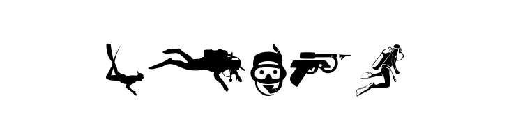 Diving  Free Fonts Download