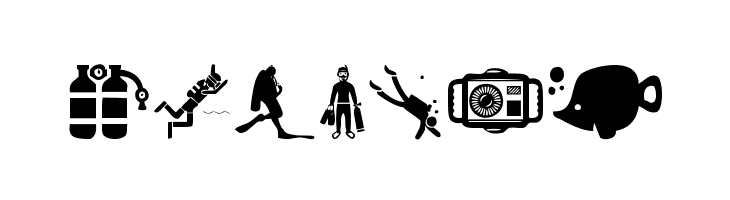 Diving  Free Fonts Download