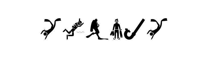 Diving  Free Fonts Download