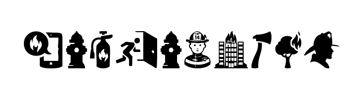 Fire Department  Free Fonts Download