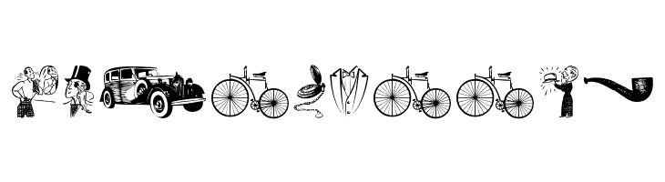 Gentleman Icons  Free Fonts Download